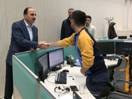 Başkan Altay, 2018’i çalışanlarla karşıladı