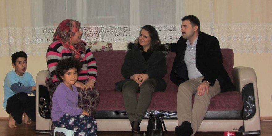 Yunak Kaymakamı Cıdıroğlu vatandaşları ziyaret etti