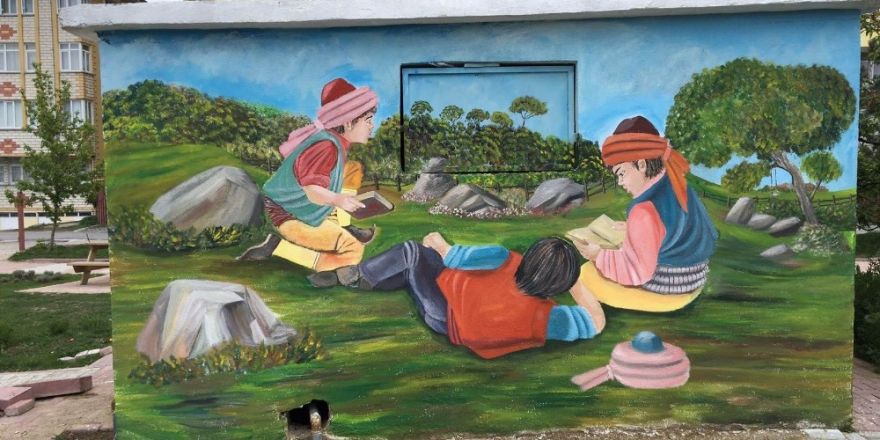 Akşehir’de trafolar sanat eserlerine dönüştü