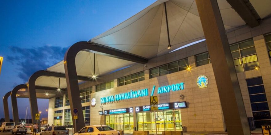 Konya Havalimanında Aralık’ta 93 bin 412 yolcuya hizmet verildi