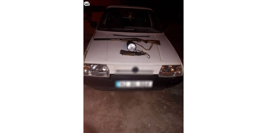 Konya’da farla ava 2 bin 356 lira ceza