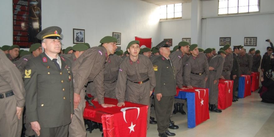 Konya İl Jandarma Komutanlığında yemin töreni heyecanı