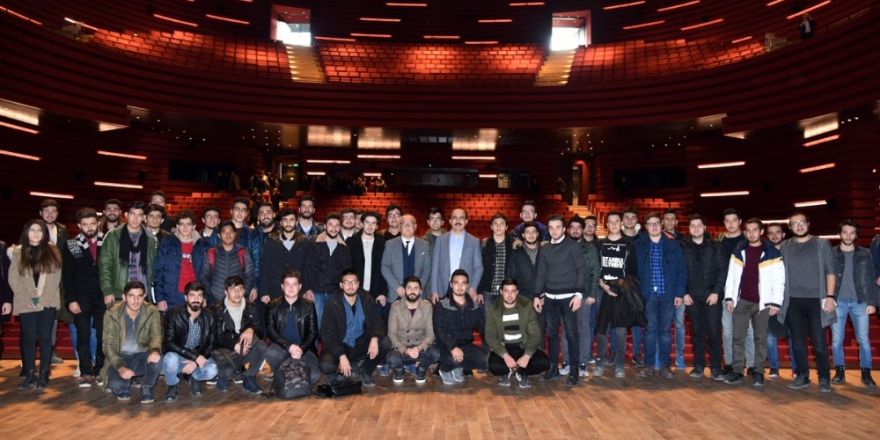 Başkan Altay, geleceğin mühendislerine deneyimlerini aktardı