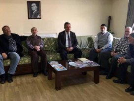 Başkan Hançerli büyüklerin hayır duasını aldı