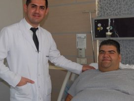1 yılda 100 kilo verecek