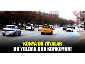 Yayalar bu yoldan çok korkuyor!