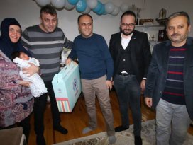 Özaltundan hoş geldin bebek ziyaretleri