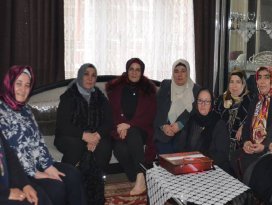 Karatay Belediyesi kadın meclisinden başsağlığı ziyaretleri