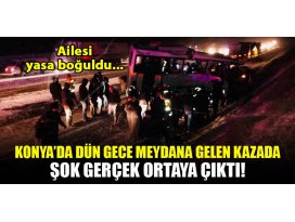 Konyada zincirleme trafik kazası: 1 ölü, 19 yaralı