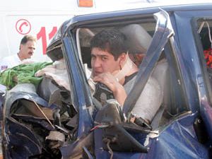 Konyada trafik kazası: 2 ölü, 3 yaralı