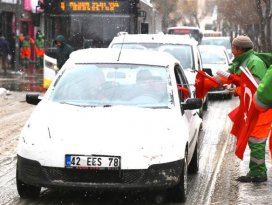 Konya, Türk Bayraklarıyla Donatılıyor