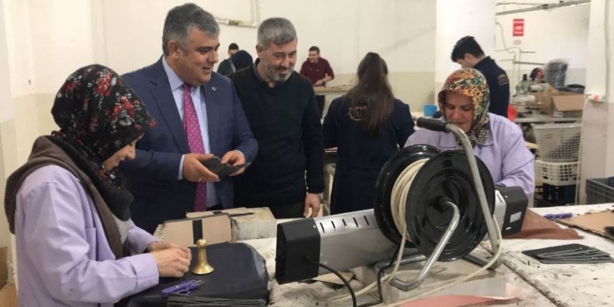 Başkan Özgüven: “İstihdam oluşturanın yanındayız”