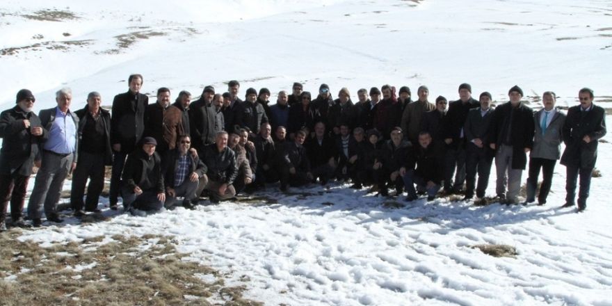 Konyalı muhtarlar Aladağ’a tırmandı