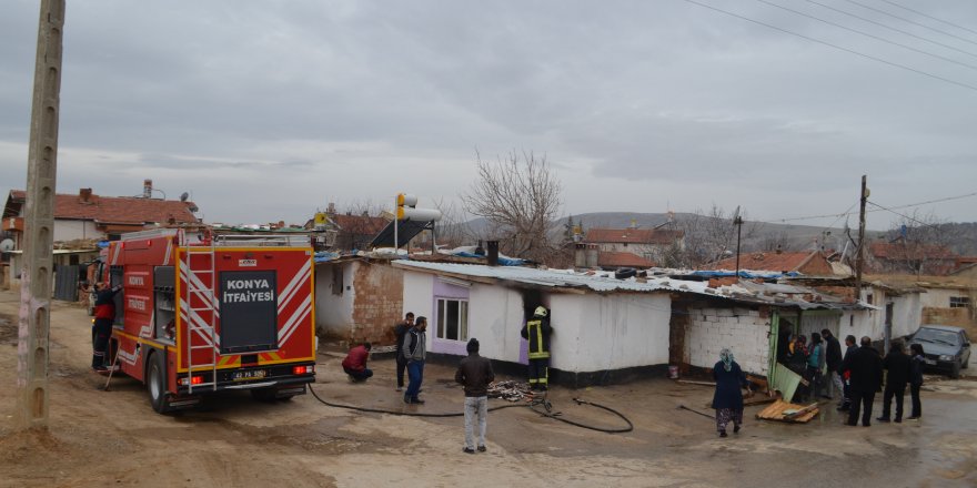 Ilgında ev yandı