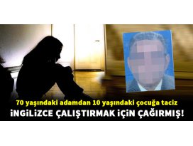 Konyada 70 yaşındaki adamdan 10 yaşındaki çocuğa taciz