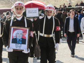 Konyalı Kore Gazisi törenle son yolculuğuna uğurlandı