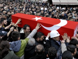 Konya, şehidini kalbine gömdü