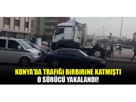 Tırıyla diğer araçlara kasıtlı olarak çarpıp kaçan sürücü yakalandı!