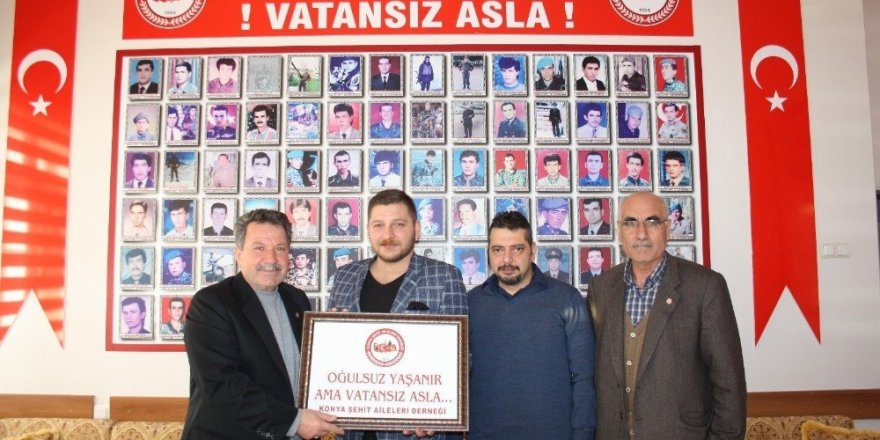 14 Şubat gelirini Şehit Aileleri Derneğine bağışladı