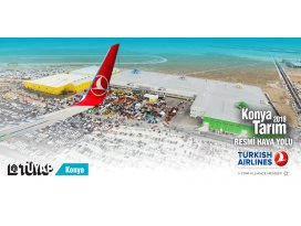 THY, Konya Tüyap Tarım Fuarının sponsoru oldu