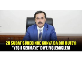 Büfeyi yeşil sermaye diye fişlemişler