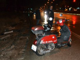Konyada motosiklet kazası: 2 yaralı