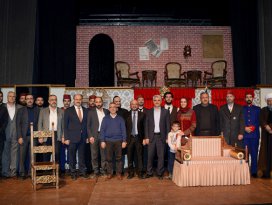 “Abdülhamid Ateş Çemberi” oyunu sahnelendi