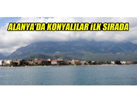 Alanyada Konyalılar, Kemerde Şanlıurfalılar ilk sırada