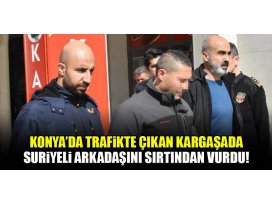Su almak için markete giderken arkadaşını sırtından vurdu