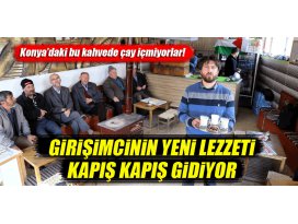 Konyadaki bu kahvehanede çay tüketilmiyor! Çünkü...