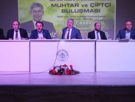 Beyşehir’de muhtar ve çiftçi buluşması