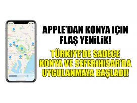 Appledan Konya için yeni hizmet! Türkiyede sadece Konya ve Seferihisarda çalışıyor